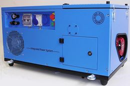 Stromgenerator 5 kVA und Kompressor 320 Liter pro Minute